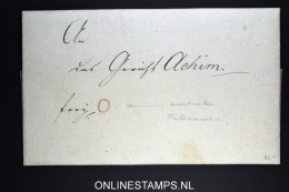 Deutschland: 1808 Complete Letter , Wax Sealed - [Voorlopers