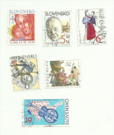 Slovaquie N°335, 338, 342, 349, 352, 353  Côte 2.50 Euros - Altri & Non Classificati