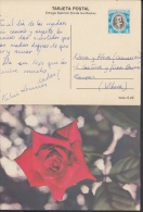 1980-EP-3 CUBA 1980. Ed.125g. MOTHER DAY SPECIAL DELIVERY. ENTERO POSTAL. POSTAL STATIONERY. ROSAS. ROSE. FLOWERS. FLORE - Storia Postale