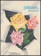 1981-EP-1 CUBA 1981. Ed.128c. MOTHER DAY SPECIAL DELIVERY. ENTERO POSTAL. POSTAL STATIONERY. ROSAS. ROSE. FLOWERS. FLORE - Nuovi