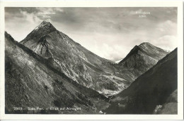 Saas Fee - Blick Nach Saas Almagell               Ca. 1930 - Saas-Almagell