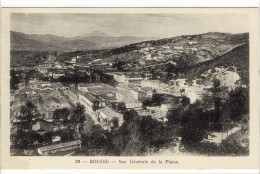 Carte Postale Ancienne Algérie - Bougie (Bejaia). Vue Générale De La Plaine - Bejaia (Bougie)