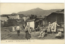 Carte Postale Ancienne Algérie - Bougie (Bejaia). Un Coin Du Quartier Arabe - Bejaia (Bougie)