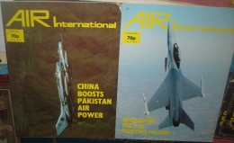 AIR INTERNATIONAL.Volume 19 N°3,4,5,Volume 20 N°4.Volume 21 N° 4 - Esercito/Guerra