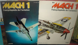 AIR ACTION.N°14 +MACH 1,N° 57,59,91 - Luchtvaart