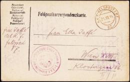 1914. FELDPOSTKORRESPONDENZKARTE KUK FELDPOSTAMT 21.XII.14.  (Michel: ) - JF123552 - Sonstige & Ohne Zuordnung