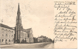 RARE Offenburg Protestantische Kirche 1912 - Offenburg