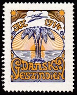 1914. Palms And Sun. (Michel: ) - JF103141 - Danish West Indies