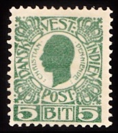 1905. Chr. IX. 5 Bit Green. (Michel: 29) - JF103485 - Dänisch-Westindien