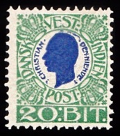 1905. Chr. IX. 20 Bit Blue/green. (Michel: 31) - JF103539 - Deens West-Indië