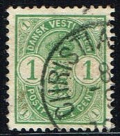 1903. Coat-of-Arms Type. 1 C. Green. (Michel: 21) - JF153346 - Danish West Indies