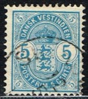 1903. Coat-of-Arms Type. 5 C. Blue. (Michel: 22) - JF153350 - Deens West-Indië