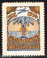 1914. Palms And Sunrise. (Michel: 1914) - JF153531 - Danish West Indies