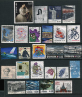 Denmark - A Selection Of 25 Modern Stamps - Collections