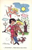 Lot De 2 Cartes - HUMOUR - ILLUSTRATEUR - G. MEUNIER. - Meunier, G.