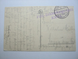 1915, ROULERS , Feldpostkarte - Armée Allemande