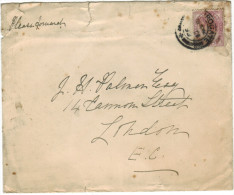 GB - Regno Unito - GREAT BRITAIN - UK - 1899 - One Penny - Viaggiata Per London, England - Storia Postale