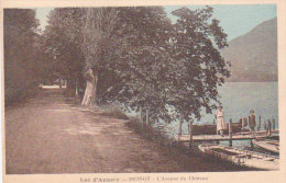 1929 Duingt   Avenue Du Château   " Lac D ' Annecy  Animation à L' Embarcadère " - Seynod