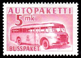 1952-1958. Mail Bus. 5 Mk. Carmine Rose. (Michel: 6) - JF100592 - Pakjes Per Postbus