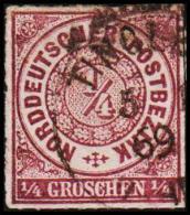 1869. SONDERBURG 5 1 69 1/4 GROSCHEN NORDDEUTSCHER POSTBEZIRK.  (Michel: ) - JF107503 - Oblitérés