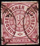 1869. SONDERBURG 5 1 69 1/4 GROSCHEN NORDDEUTSCHER POSTBEZIRK.  (Michel: ) - JF107504 - Oblitérés