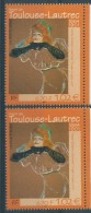 [03] Variété : N° 3421 Toulouse-Lautrec Cheveux Jaune-orange Au Lieu D'orange + Normal  ** - Ongebruikt