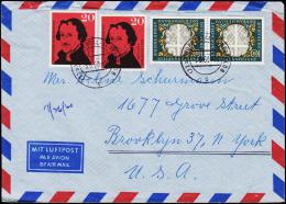 1960. 2X 10 PF + 2X 20 PF. WUPPERTAL ELBERSFELD 3.6.60.  (Michel: 329) - JF123420 - Other & Unclassified