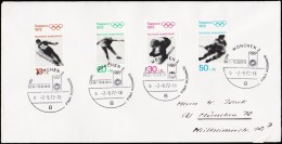 1972. OLYMPIADE MÜNCHEN MÜNCHEN 7.9.72.  (Michel: 680-683) - JF127105 - Andere & Zonder Classificatie