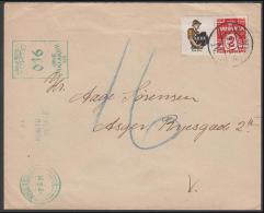 1927-1930. Wavy-line. KKKK + 2 øre Red On Cover In KØBENHAVN 2.3.31. With Postage Due C... (Michel: R 32) - JF171181 - Abarten Und Kuriositäten