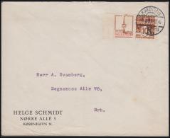 1931-1933. Wavy-line. GALLE & JESSEN + 10 øre Yellowbrown On Cover  From KØBENHAVN 4.3.32. (Michel: R 44) - JF171200 - Plaatfouten En Curiosa