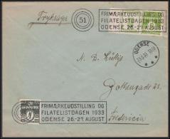 1931-1933. Wavy-line. ALFRED BENZON SODAPASTILLER (Swan) + 5 øre Yellowgreen On Cover F... (Michel: R 56) - JF171289 - Variedades Y Curiosidades