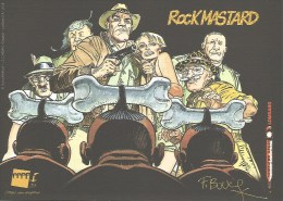 BOUCQ  -  Ex-libris "Rock Mastard, Tome 1"  (signé) - Illustratori A - C