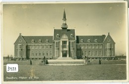 ALPHEN AAN DEN RIJN * ANSICHTKAART * RAADHUIS GELOPEN IN 1939 Naar HOOGKERK (3422) - Alphen A/d Rijn