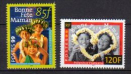 POLYNESIE     Neuf **    Y. Et T.   N° 586 / 587      Cote: 5,10 Euros - Unused Stamps