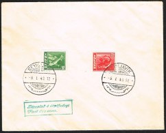 1940. Icelandic Herrings. 10 Aur Green. Perf. 14 And 25 Aur. FDC REYKJAVIK -6. 1. 40. S... (Michel: 215A) - JF104589 - Cartas & Documentos
