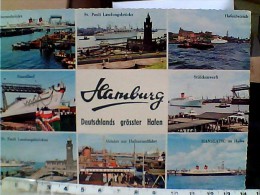 GERMANY HAMBOURG PORTO  HARBOR NAVE SHIP  CARGO  VUES  VB1966  EQ13371 - Harburg