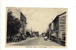 Cpa MIGENNES Rue De Dijon - Migennes