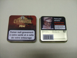 BOITE Métal Vide CLUBMASTER MINI Superior Vanilla (20 Cigares) - Étuis à Cigares