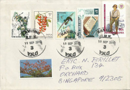 Belle Lettre De Kavieng (île De Nouvelle-Irlande) Adressée à Singapour - Isole