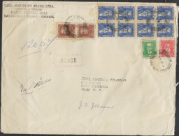 O) 1962 BRAZIL, DUKE OF CAXIAS, NATURISTA, STATESMAN AND POET JOSE BONIFACIO, COVER TO ARUBA, XF - Briefe U. Dokumente