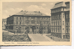 Postkarte CP Ilmenau Reichsfinanzschule Und Technikum, 1937 Gebraucht - Siehe Scan - *) - Ilmenau