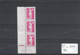 FCE N°2624 Marianne Bicentenaire T.P.G. Au Milieu - Unused Stamps
