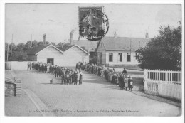 Saint-Pol-sur-Mer (59) - Le Sanatorium - Les Valides - Sortie Des Réfectoires. Bon état, A Circulé. - Saint Pol Sur Mer