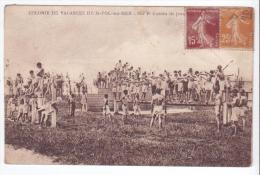 Saint-Pol-sur-Mer (59) - Colonie De Vacances - Sur Le Terrain De Jeux. Bon état, A Circulé. - Saint Pol Sur Mer