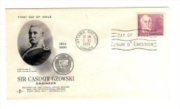 FDC SIR  CASIMIR GZOWSKI  05/03/1963 - ....-1951