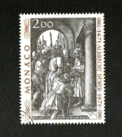 Principato Di  MONACO :   Quadro Di  Albrecht Durer   USATO   Del   18.01.1972 - Used Stamps