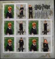 FR. 2007 - AUTOADHESIFS - FEUILLE Harry POTTER N° F4025A - 5 Timbres NEUFS** - Parfait état - - Ungebraucht