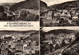 Masserberg Fehrenbach - S/w Mehrbildkarte 2 - Masserberg