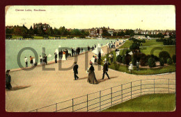 ENGLAND - PORTSMOUTH - SOUTHSEA - CANOE LAKE - 1910 PC - Portsmouth