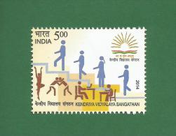 INDIA 2014 - KENDRIYA VIDYALAYA SANGATHAN , KVS - MNH ** - Inde Indien Central School , Children -as Scan - Nuovi